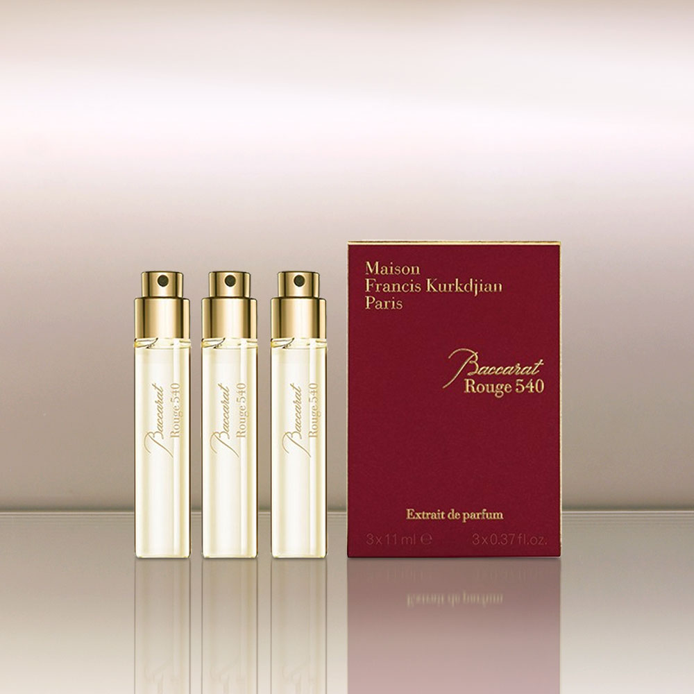 Maison Francis Kurkdjian A La Rose Eau De Parfum Globe Trotter Travel Spray  Refill (3 x 11ml)